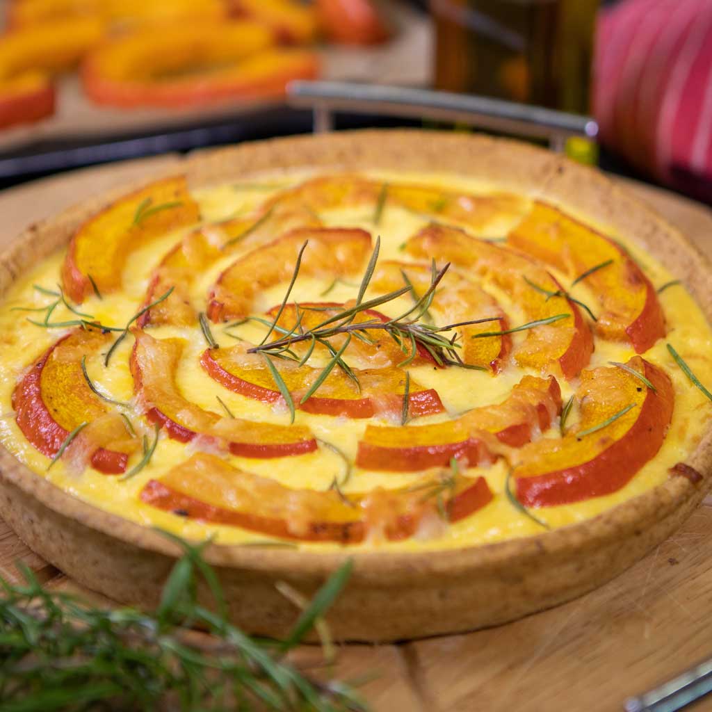 Pidy Vollkorn-Quiche-Tartelette in Alu, 22 cm - 6 Stück